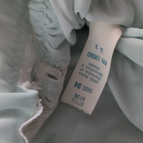 Vintage 70s Olga Peignoir Set In Mint - Picture 8 of 9